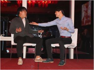 finish each others sandwiches