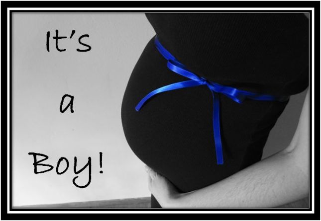 Boy announcement