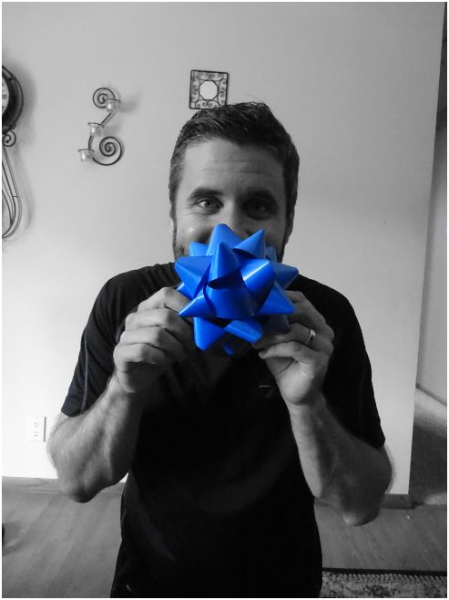 Trent bow in front of face