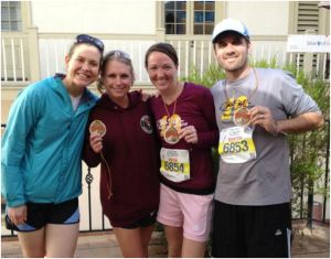 Jen is the one directly beside me in the maroon sweatshirt.