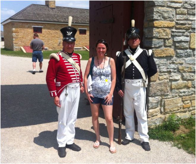 me with the soldiers