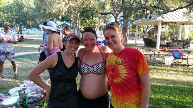 Andrea, Hallie and I