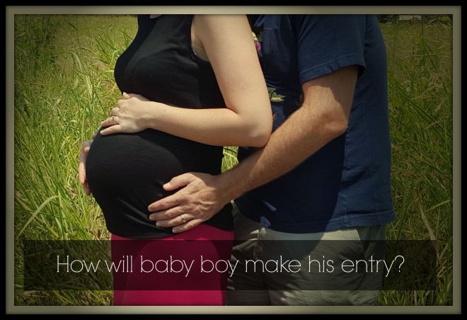 how will baby boy make his entry