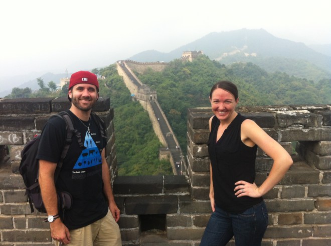 The Great Wall of China in Beijing.