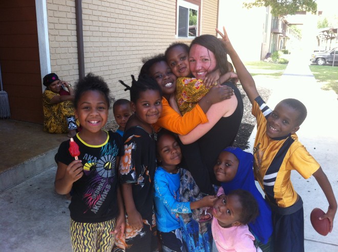 The Somali kiddos I worked with in SA before we left.