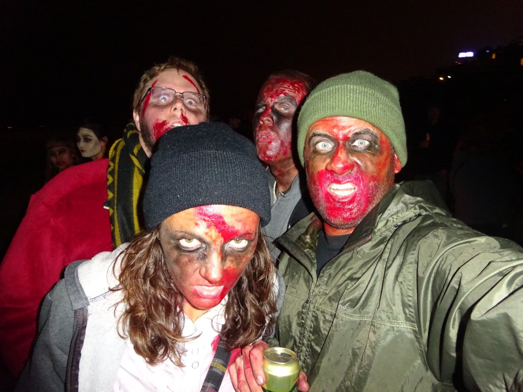 The four of us: Andrew, Matt, me and Trent