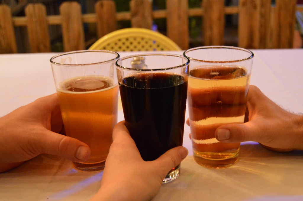 The middle one is my "root beer"