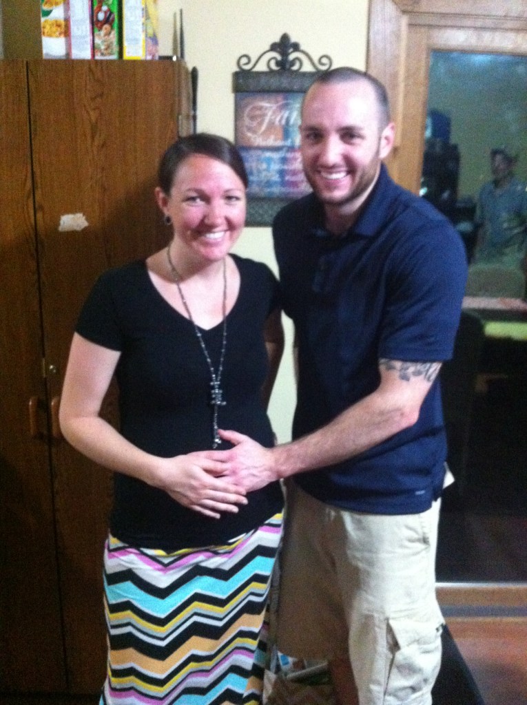 This picture was taken several months ago now when I was home over the summer.