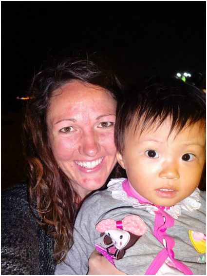 A random baby that was thrust into my arms...