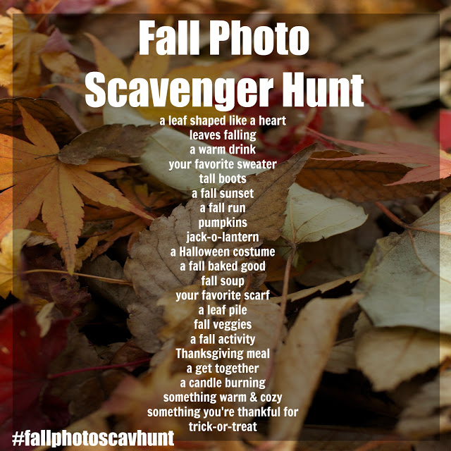 fall scavenger hunt