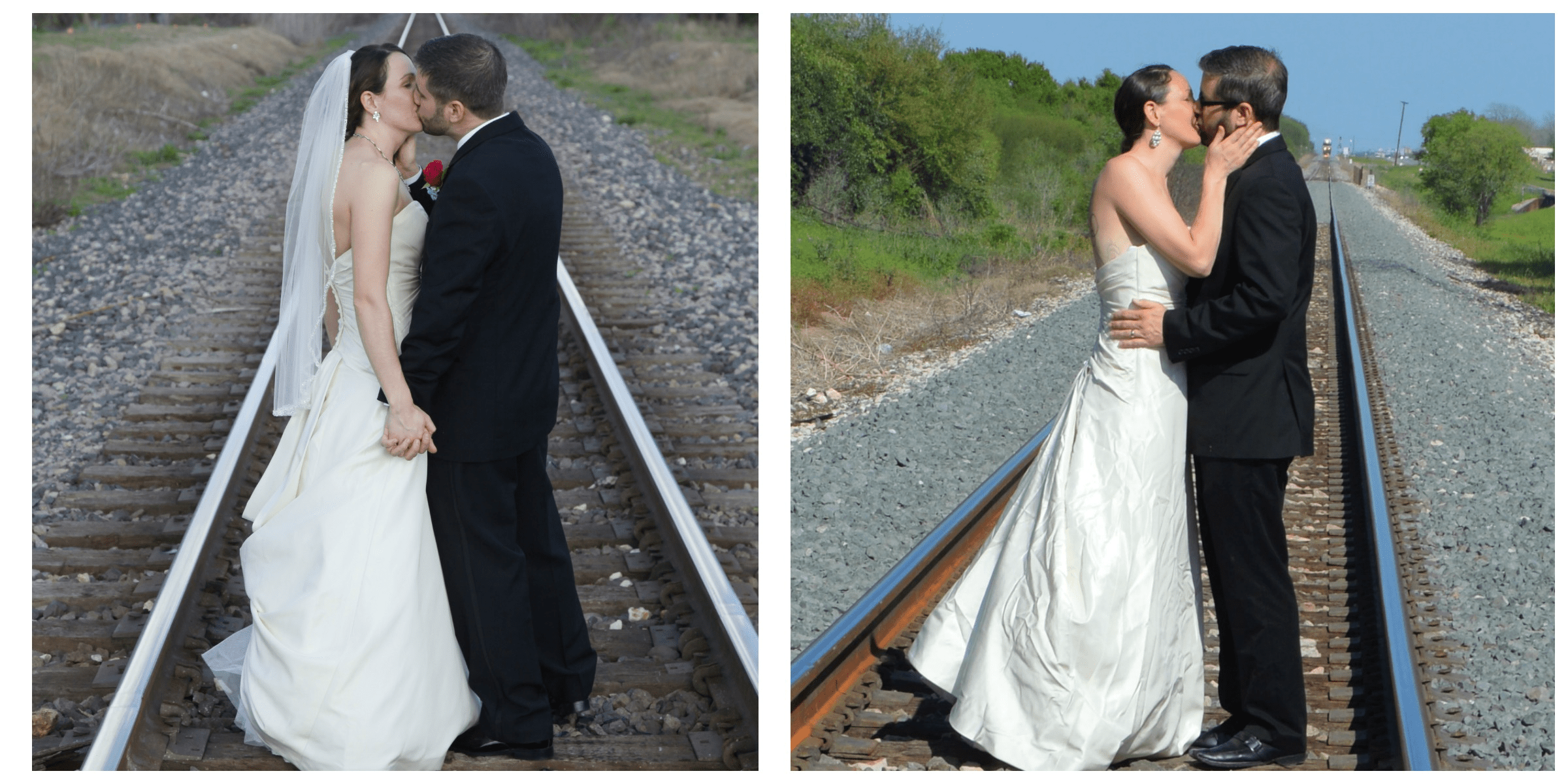 kiss on the tracks