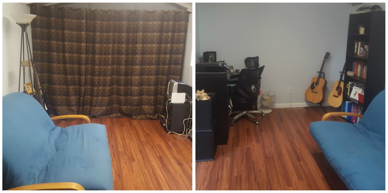 man cave finished collage